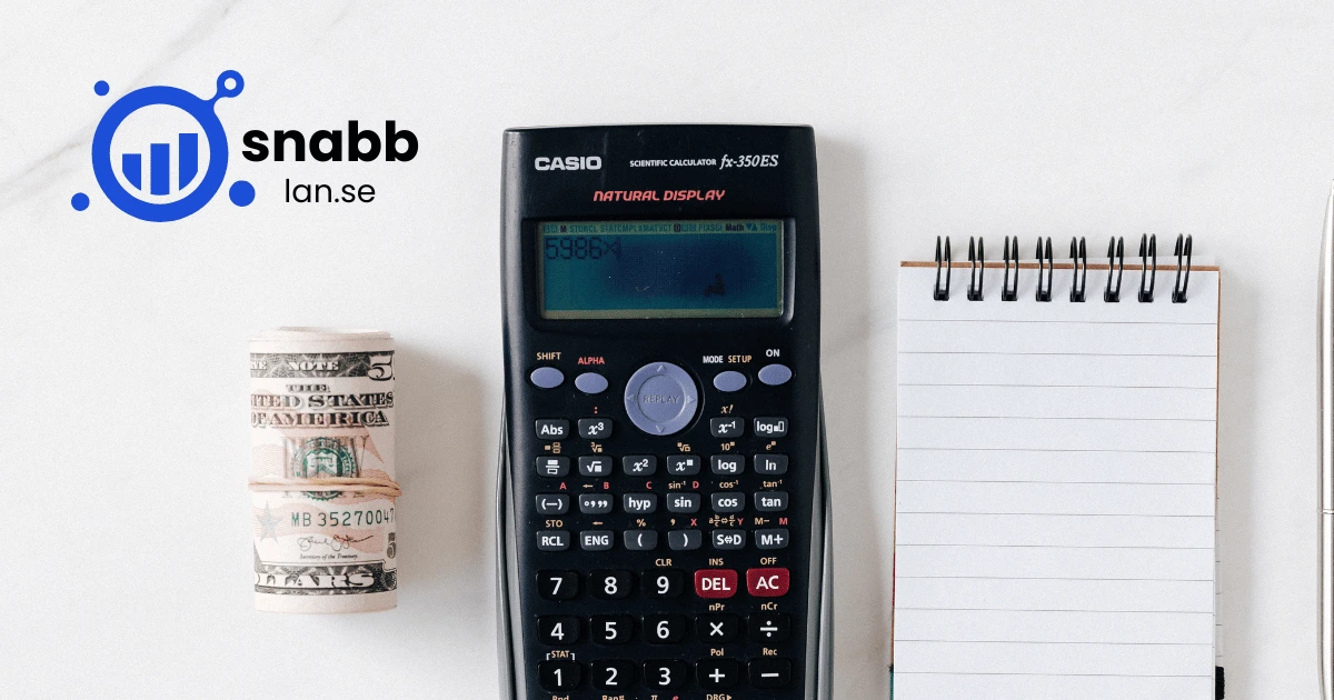 Ränta på ränta kalkylator